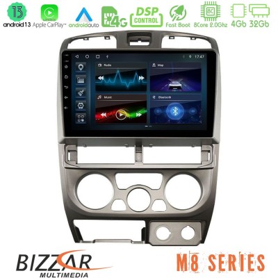 Bizzar M8 Series Isuzu D-Max 2004-2006 8core Android13 4+32GB Navigation Multimedia Tablet 9