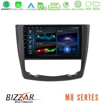 Bizzar M8 Series Renault Kadjar 8core Android13 4+32GB Navigation Multimedia Tablet 9