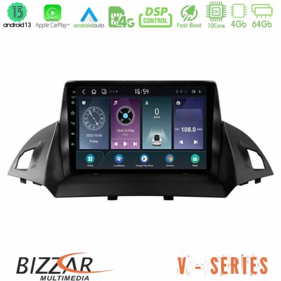 Bizzar V Series Ford C-Max/Kuga 10core Android13 4+64GB Navigation Multimedia Tablet 9