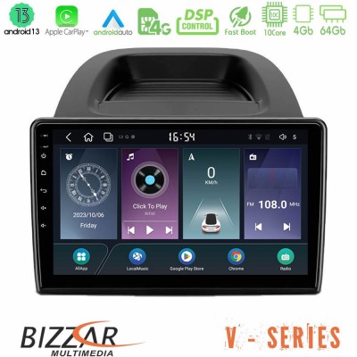 Bizzar V Series Ford Ecosport 2018-2020 10core Android13 4+64GB Navigation Multimedia Tablet 10