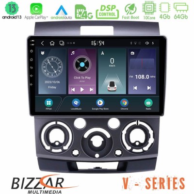 Bizzar V Series Ford Ranger/Mazda BT50 10core Android13 4+64GB Navigation Multimedia Tablet 9