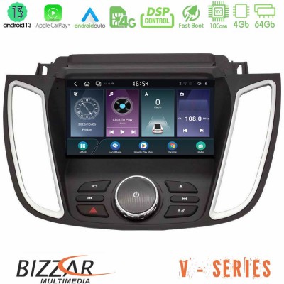 Bizzar V Series Ford Kuga/C-Max 2013-2019 10core Android13 4+64GB Navigation Multimedia Tablet 9