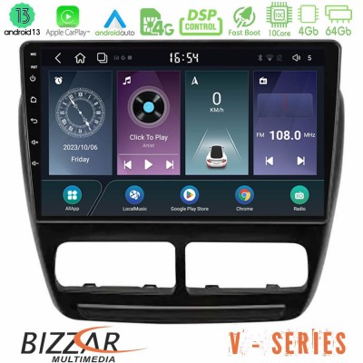 Bizzar V Series Fiat Doblo / Opel Combo 2010-2014 10core Android13 4+64GB Navigation Multimedia Tablet 9