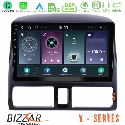 Bizzar V Series Honda CRV 2002-2006 10core Android13 4+64GB Navigation Multimedia Tablet 9