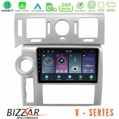 Bizzar V Series Hummer H2 2008-2009 10core Android13 4+64GB Navigation Multimedia Tablet 9