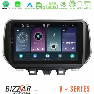 Bizzar V Series Hyundai ix35 10core Android13 4+64GB Navigation Multimedia Tablet 10