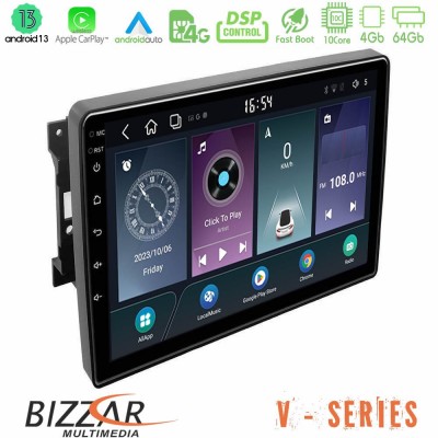 Bizzar V Series Chrysler / Dodge / Jeep 10core Android13 4+64GB Navigation Multimedia Tablet 10