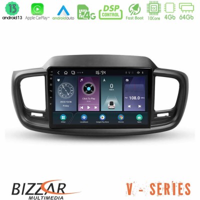 Bizzar V Series Kia Sorento 2018-2021 10core Android13 4+64GB Navigation Multimedia Tablet 9