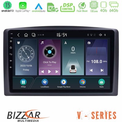 Bizzar V Series Mercedes Vito 2015-2021 10core Android13 4+64GB Navigation Multimedia Tablet 10