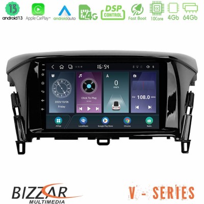 Bizzar V Series Mitsubishi Eclipse Cross 10core Android13 4+64GB Navigation Multimedia Tablet 9