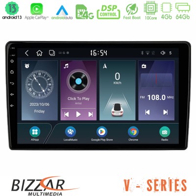 Bizzar V Series 10Core Android13 4+64GB Navigation Multimedia Tablet 9