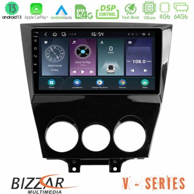 Bizzar V Series Mazda RX8 2008-2012 10core Android13 4+64GB Navigation Multimedia Tablet 9