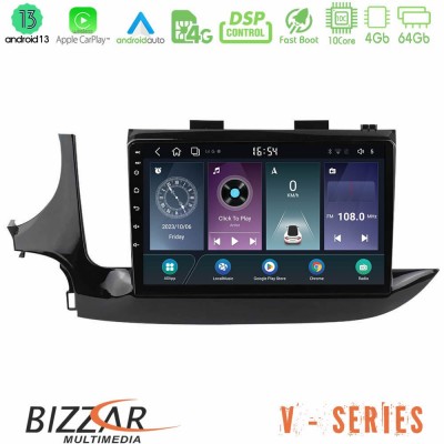 Bizzar V Series Opel Mokka 2016-2020 10core Android13 4+64GB Navigation Multimedia Tablet 9
