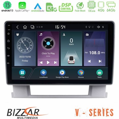Bizzar V Series Opel Astra J 2010-2014 10core Android13 4+64GB Navigation Multimedia Tablet 9