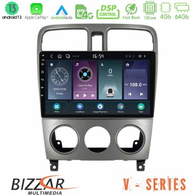 Bizzar V Series Subaru Forester 2003-2007 10core Android13 4+64GB Navigation Multimedia Tablet 9