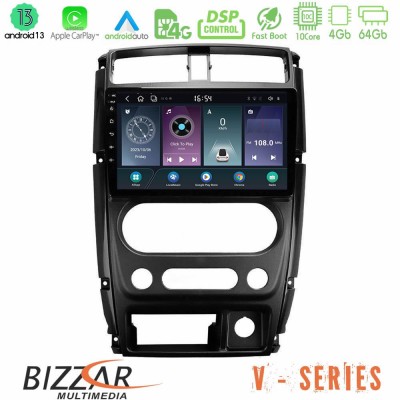 Bizzar V Series Suzuki Jimny 2007-2017 10core Android13 4+64GB Navigation Multimedia Tablet 9