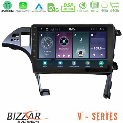 Bizzar V Series Toyota Prius 2010-2015 10core Android13 4+64GB Navigation Multimedia Tablet 10