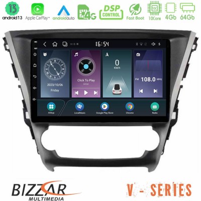 Bizzar V Series Toyota Avensis 2015-2018 10core Android13 4+64GB Navigation Multimedia Tablet 9
