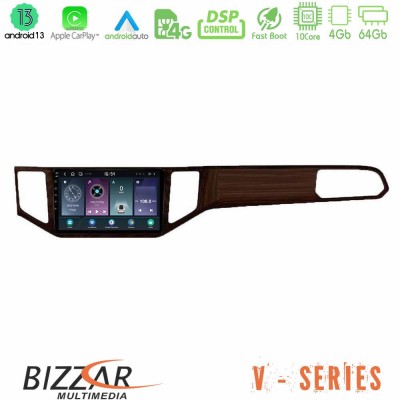 Bizzar V Series VW Sportsvan 2014-2020 10core Android13 4+64GB Navigation Multimedia Tablet 9