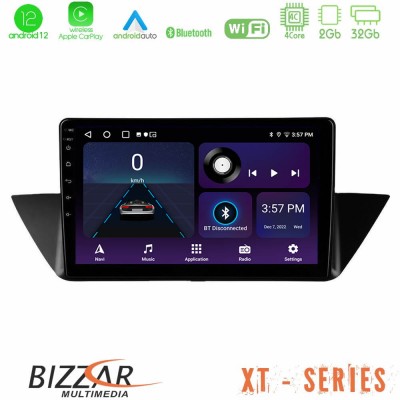 Bizzar XT Series BMW Χ1 E84 4Core Android12 2+32GB Navigation Multimedia Tablet 10
