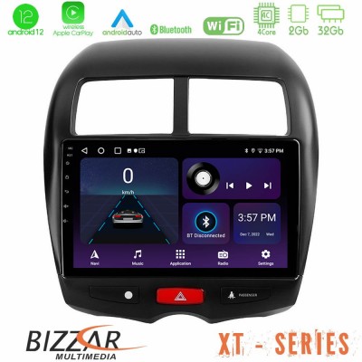 Bizzar XT Series Mitsubishi ASX 4Core Android12 2+32GB Navigation Multimedia Tablet 10