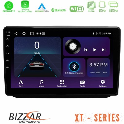 Bizzar XT Series Skoda Fabia 2007-2014 4Core Android12 2+32GB Navigation Multimedia Tablet 10