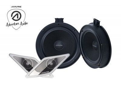 Alpine SPC-106CRA2 16,5 cm Front Speaker System for Volkswagen Crafter 2 & MAN TGE