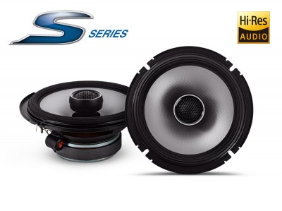 Alpine S2-S65 S-Series 16,5cm (6.5”) Coaxial 2-Way Speakers