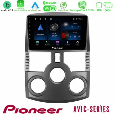 Pioneer AVIC 4Core Android13 2+64GB Daihatsu Terios Navigation Multimedia Tablet 9