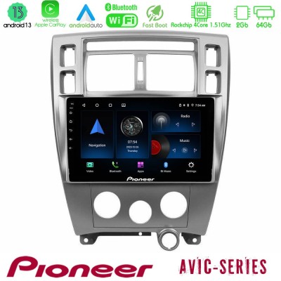 Pioneer AVIC 4Core Android13 2+64GB Hyundai Tucson Navigation Multimedia Tablet 10