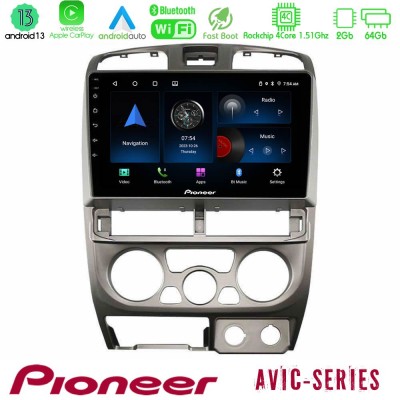 Pioneer AVIC 4Core Android13 2+64GB Isuzu D-Max 2004-2006 Navigation Multimedia Tablet 9