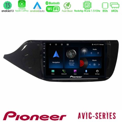 Pioneer AVIC 4Core Android13 2+64GB Kia Ceed 2013-2017 Navigation Multimedia Tablet 9