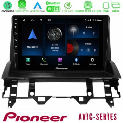 Pioneer AVIC 4Core Android13 2+64GB Mazda6 2002-2006 Navigation Multimedia Tablet 10