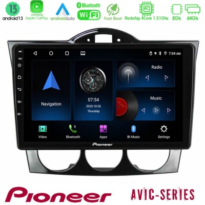 Pioneer AVIC 4Core Android13 2+64GB Mazda RX8 2003-2008 Navigation Multimedia Tablet 9
