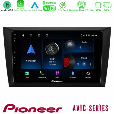 Pioneer AVIC 4Core Android13 2+64GB Vw Golf 6 Navigation Multimedia Tablet 9
