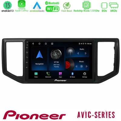 Pioneer AVIC 4Core Android13 2+64GB VW Amarok 2017-2022 Navigation Multimedia Tablet 9