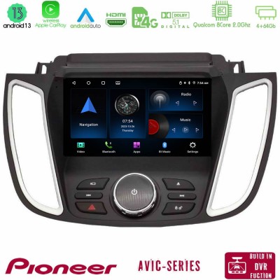 Pioneer AVIC 8Core Android13 4+64GB Ford Kuga/C-Max 2013-2019 Navigation Multimedia Tablet 9