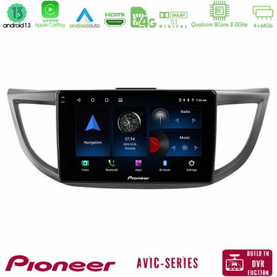 Pioneer AVIC 8Core Android13 4+64GB Honda CRV 2012-2017 Navigation Multimedia Tablet 9
