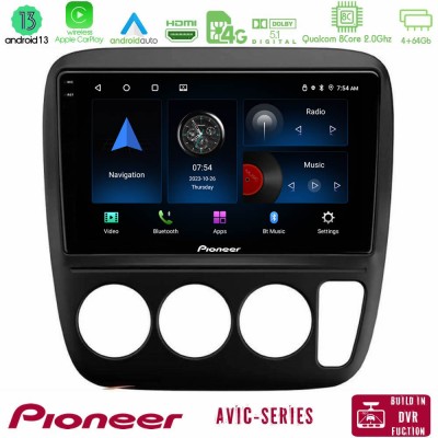 Pioneer AVIC 8Core Android13 4+64GB Honda CRV 1997-2001 Navigation Multimedia Tablet 9