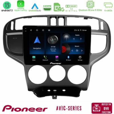 Pioneer AVIC 8Core Android13 4+64GB Hyundai Matrix 2001-2010 Navigation Multimedia Tablet 9