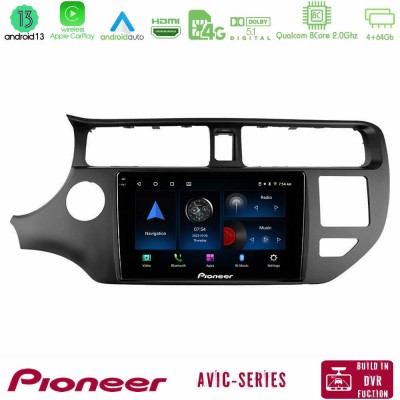 Pioneer AVIC 8Core Android13 4+64GB Kia Rio 2011-2015 Navigation Multimedia Tablet 9