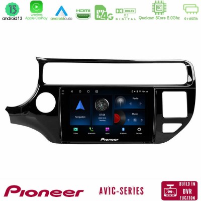 Pioneer AVIC 8Core Android13 4+64GB Kia Rio 2015-2017 Navigation Multimedia Tablet 9