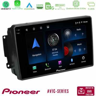 Pioneer AVIC 8Core Android13 4+64GB Mercedes C/CLK/G Class (W203/W209) Navigation Multimedia Tablet 9