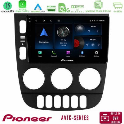 Pioneer AVIC 8Core Android13 4+64GB Mercedes ML Class 1998-2005 Navigation Multimedia Tablet 9