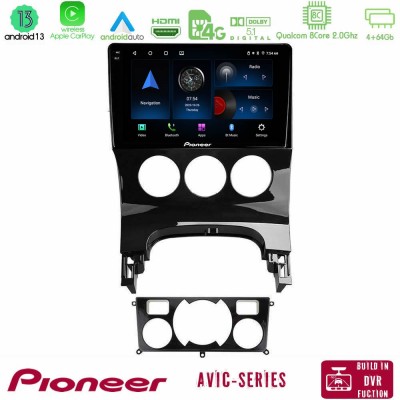Pioneer AVIC 8Core Android13 4+64GB Peugeot 3008 AUTO A/C Navigation Multimedia Tablet 9