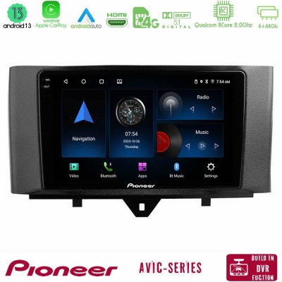 Pioneer AVIC 8Core Android13 4+64GB Smart 451 Facelift Navigation Multimedia Tablet 9