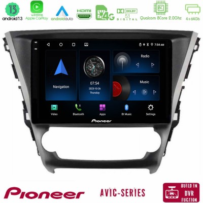 Pioneer AVIC 8Core Android13 4+64GB Toyota Avensis 2015-2018 Navigation Multimedia Tablet 9