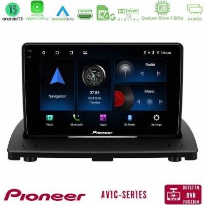 Pioneer AVIC 8Core Android13 4+64GB Volvo XC90 2006-2014 Navigation Multimedia Tablet 9
