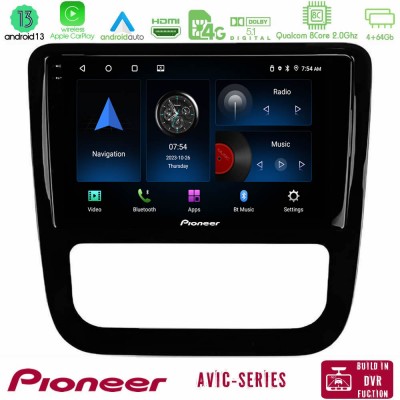 Pioneer AVIC 8Core Android13 4+64GB VW Scirocco 2008-2014 Navigation Multimedia Tablet 9