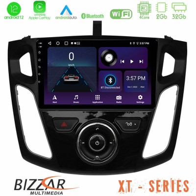 Bizzar XT Series Ford Focus 2012-2018 4Core Android12 2+32GB Navigation Multimedia Tablet 9